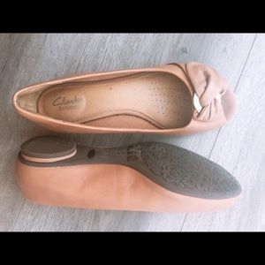 Clark’s open toes shoes